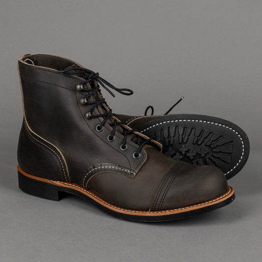 Red Wing ShoesIron Ranger 8086 Charcoal Rough & Tough HerrenschuheSchuheBritish Parts Luzern