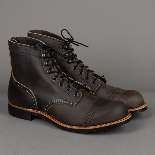 Red Wing ShoesIron Ranger 8086 Charcoal Rough & Tough HerrenschuheSchuheBritish Parts Luzern