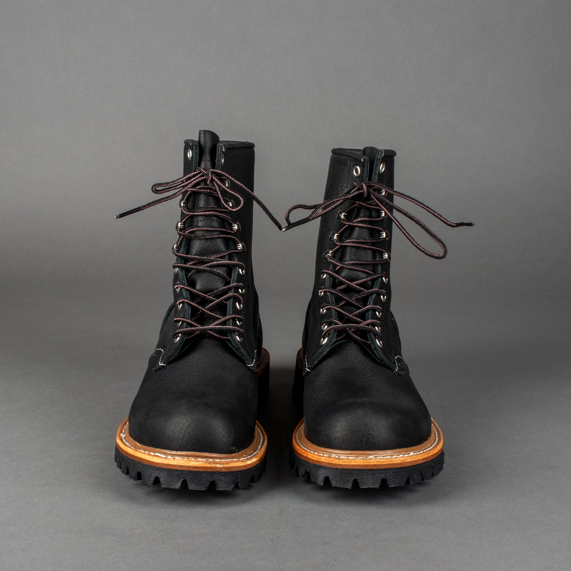 Red Wing ShoesLogger 4501 Black Oil Slick Leather HerrenschuheSchuheBritish Parts Luzern