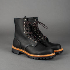Red Wing ShoesLogger 4501 Black Oil Slick Leather HerrenschuheSchuheBritish Parts Luzern