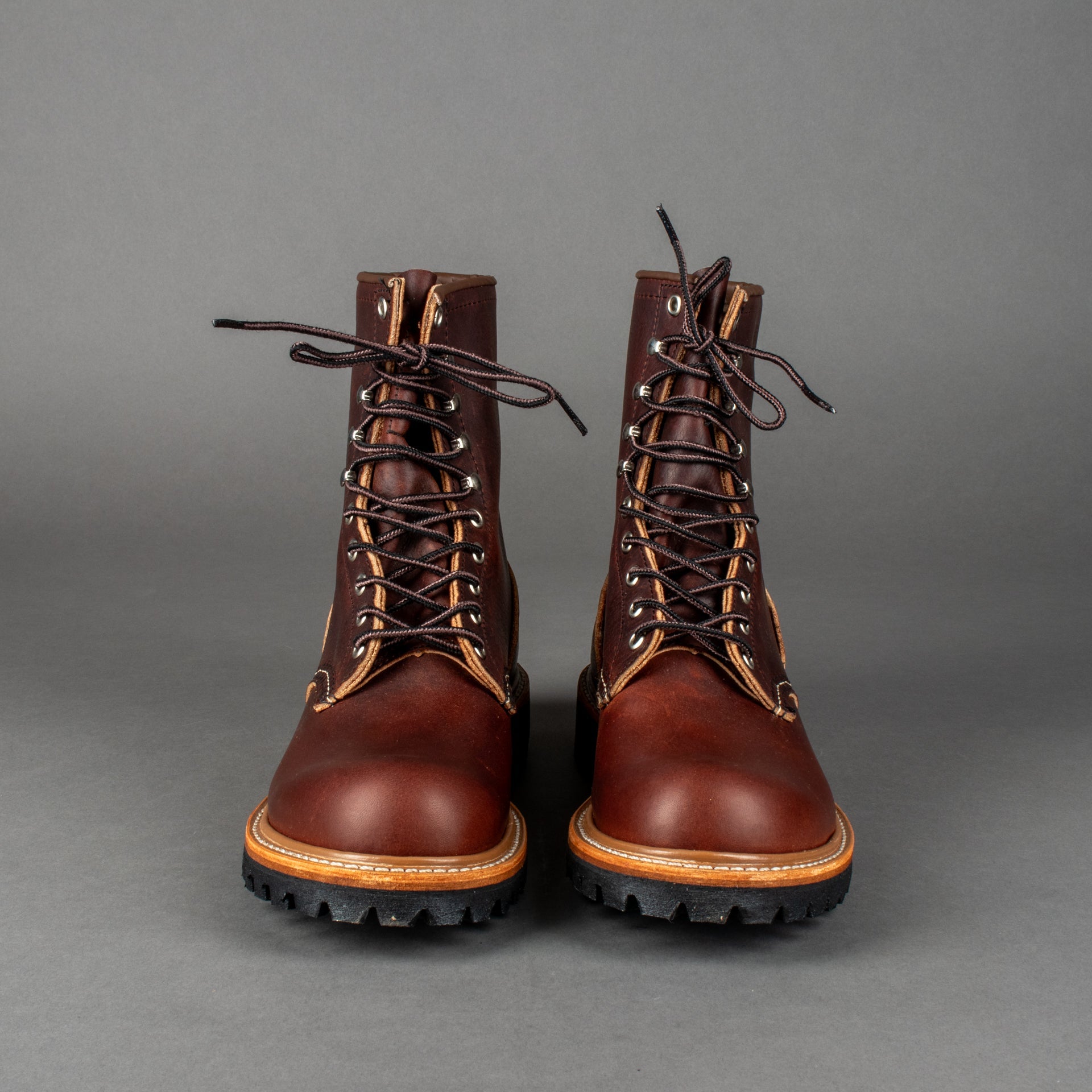 Red Wing ShoesLogger 4585 Briar Oil Slick Leather HerrenschuheSchuheBritish Parts Luzern