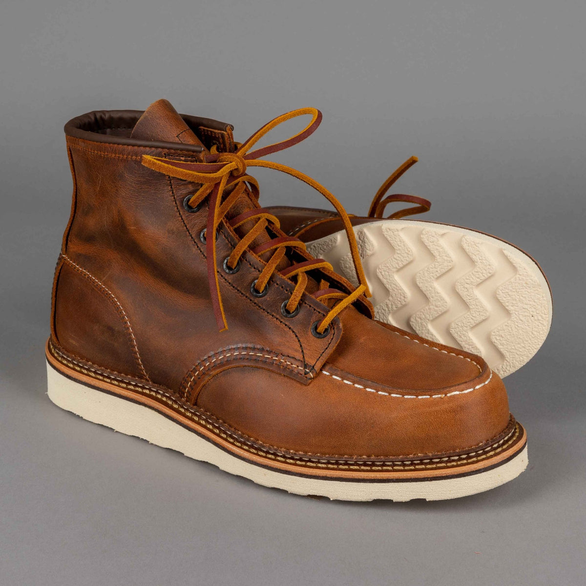 Red Wing ShoesMoc Toe 1907 Copper Rough & Tough HerrenschuheSchuheBritish Parts Luzern