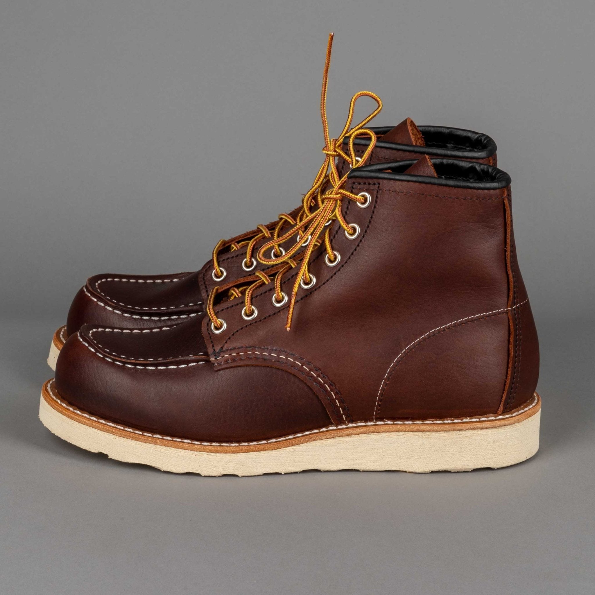 Red Wing ShoesMoc Toe 8138 Briar Oil Slick Leather HerrenschuheSchuheBritish Parts Luzern