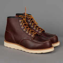 Red Wing ShoesMoc Toe 8138 Briar Oil Slick Leather HerrenschuheSchuheBritish Parts Luzern