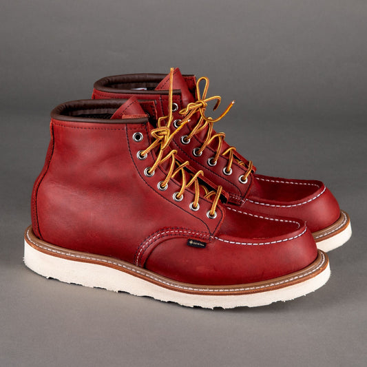 Red Wing ShoesMoc Toe 8864 Gore Tex Oro Russet Waterproof Leather HerrenschuheSchuheBritish Parts Luzern