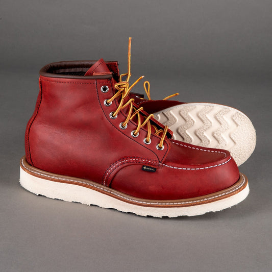 Red Wing ShoesMoc Toe 8864 Gore Tex Oro Russet Waterproof Leather HerrenschuheSchuheBritish Parts Luzern