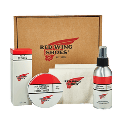 Red Wing ShoesPflege Kit für Schuhe aus Oil Tanned LederSchuhpflegeBritish Parts Luzern