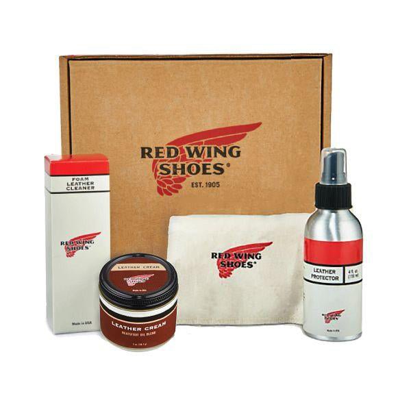 Red Wing ShoesPflege Kit für Schuhe aus Smooth Finished LederSchuhpflegeBritish Parts Luzern