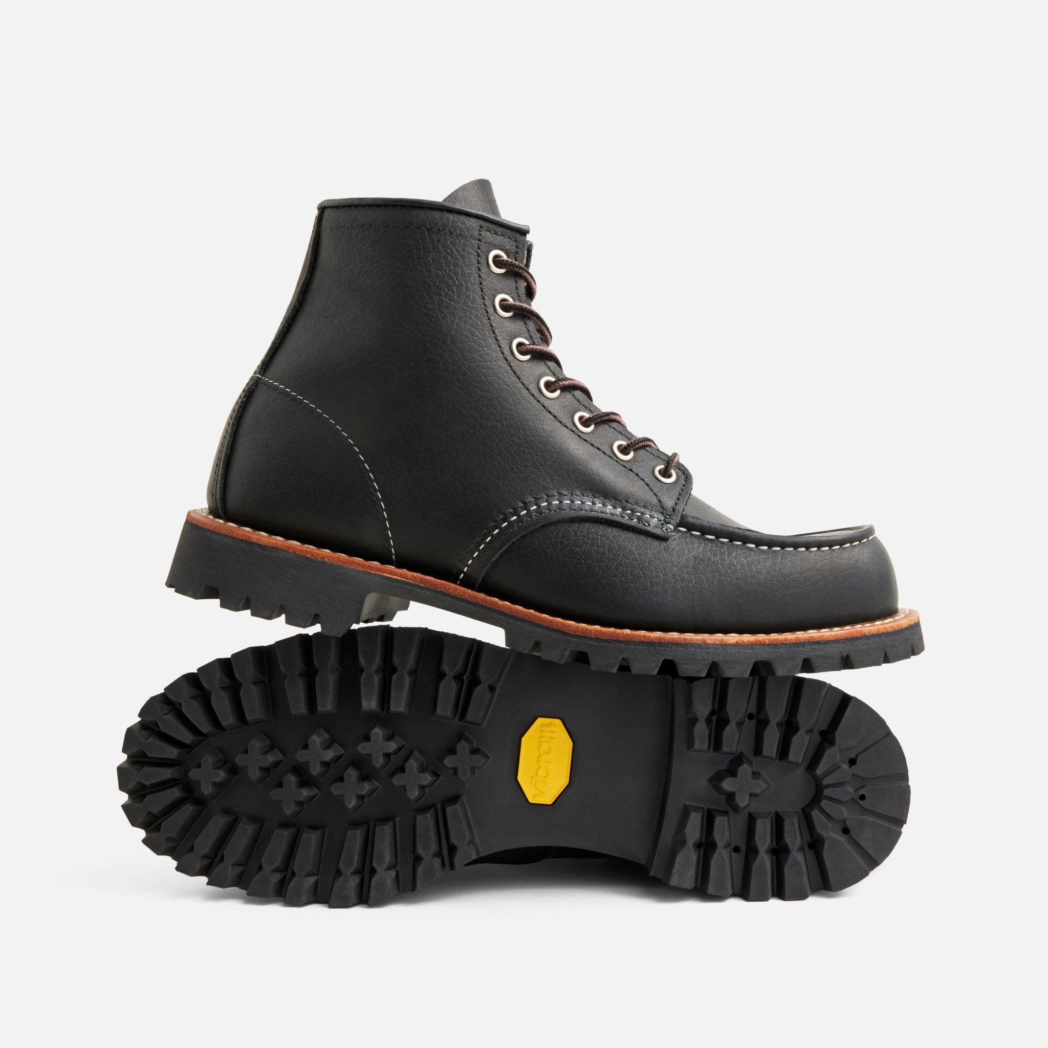 Red Wing ShoesRoughneck 2949 Black Oil Slick Leather HerrenschuheSchuheBritish Parts Luzern