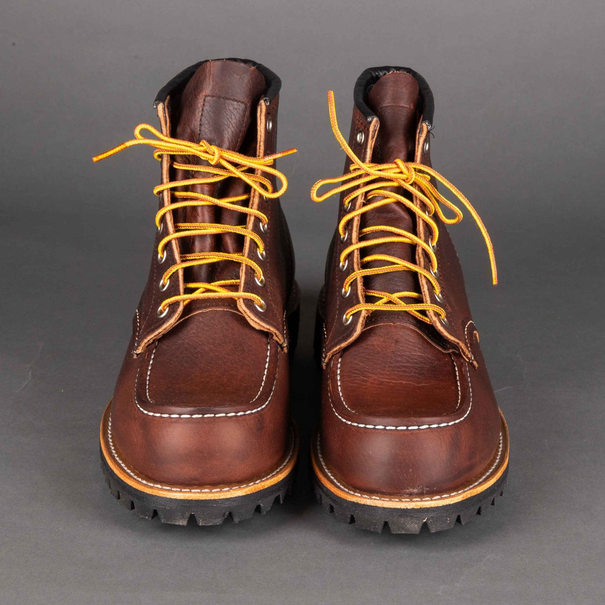 Red Wing ShoesRoughneck 8146 Briar Oil Slick Leather HerrenschuheSchuheBritish Parts Luzern