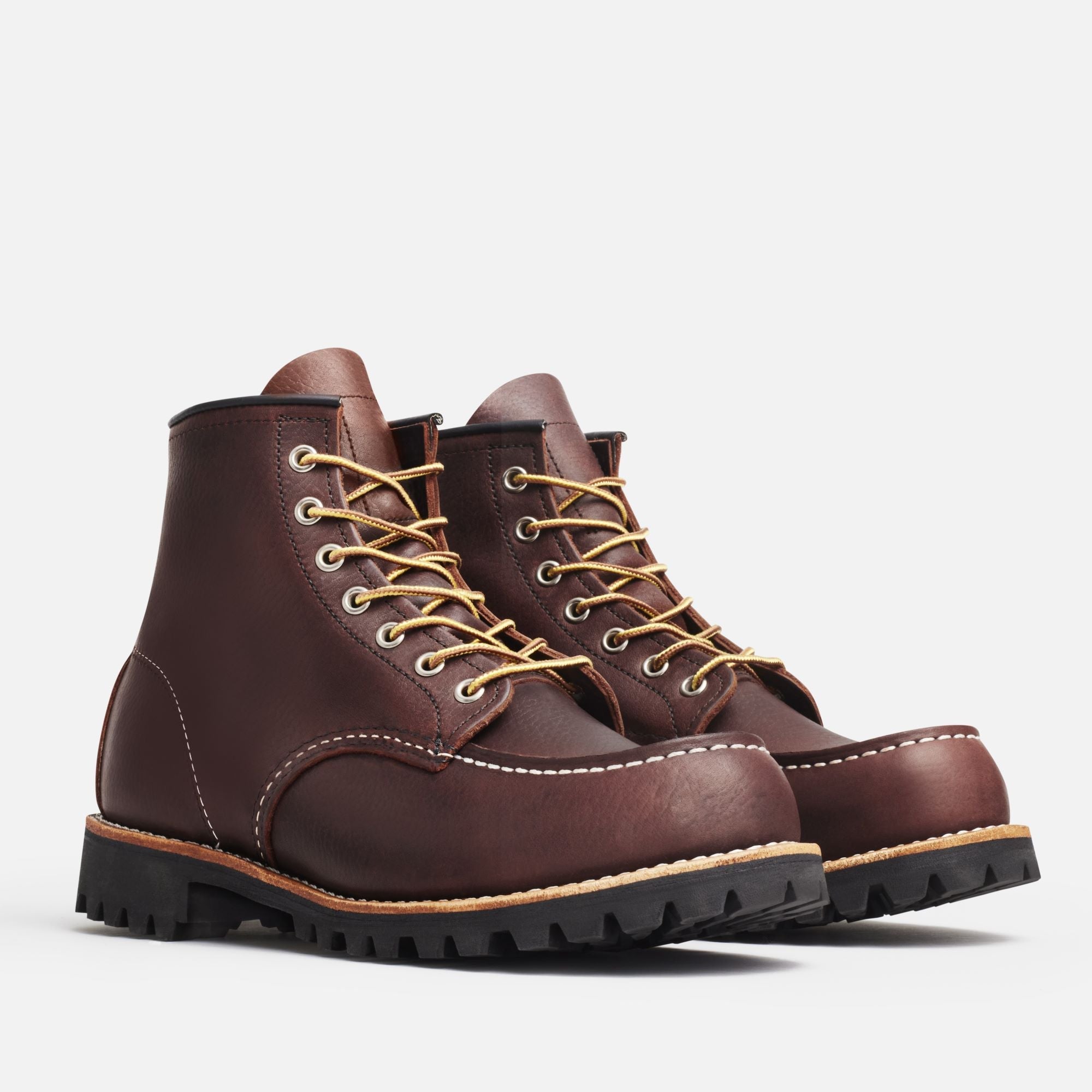 Red Wing ShoesRoughneck 8146 Briar Oil Slick Leather HerrenschuheSchuheBritish Parts Luzern