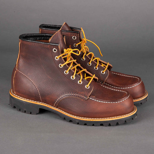 Red Wing ShoesRoughneck 8146 Briar Oil Slick Leather HerrenschuheSchuheBritish Parts Luzern