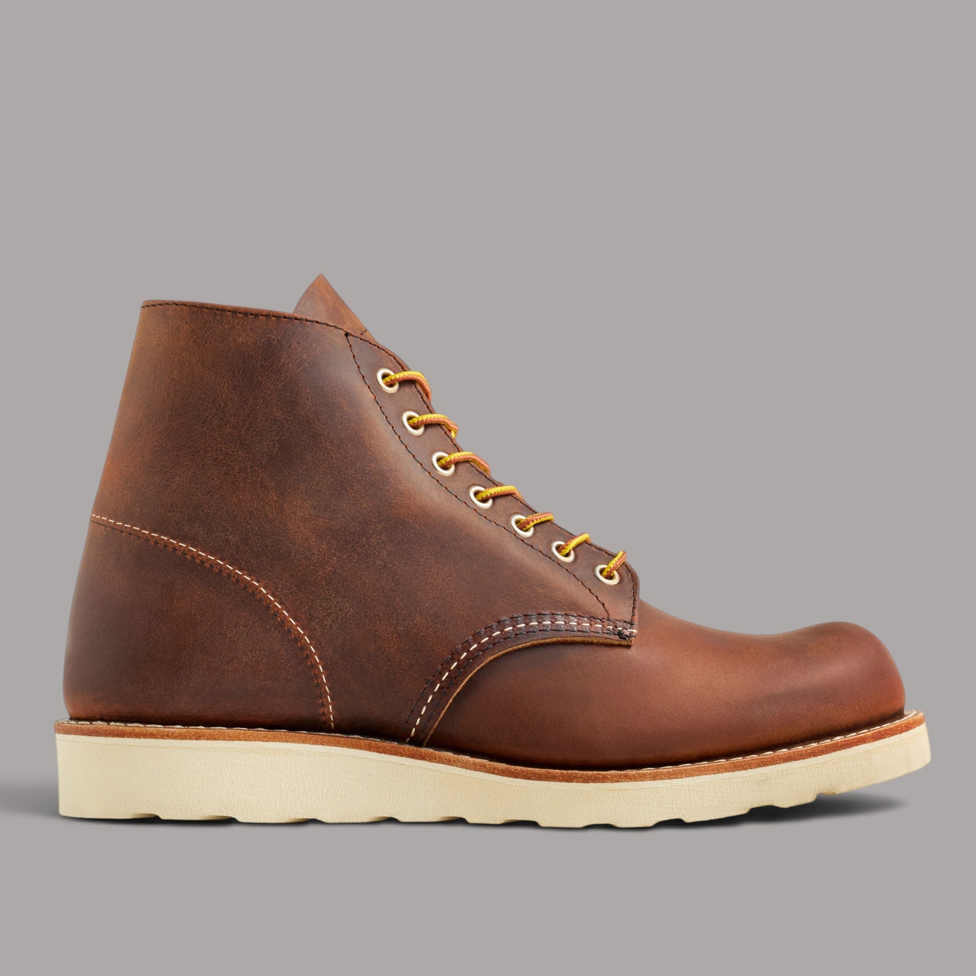 Red Wing Shoes Round Toe 9111 Copper Rough & Tough Men's Shoes Shoes British Parts Lucerne
