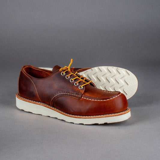 Red Wing ShoesShop Moc Oxford 8077 Copper Rough & Tough HerrenschuheSchuheBritish Parts Luzern
