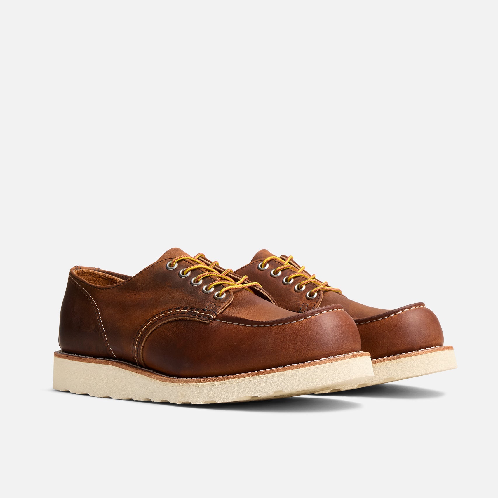 Red Wing ShoesShop Moc Oxford 8077 Copper Rough & Tough HerrenschuheSchuheBritish Parts Luzern