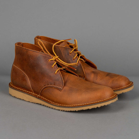 Red Wing ShoesWeekender Chukka 3322 Copper Rough & Tough Leather HerrenschuheSchuheBritish Parts Luzern