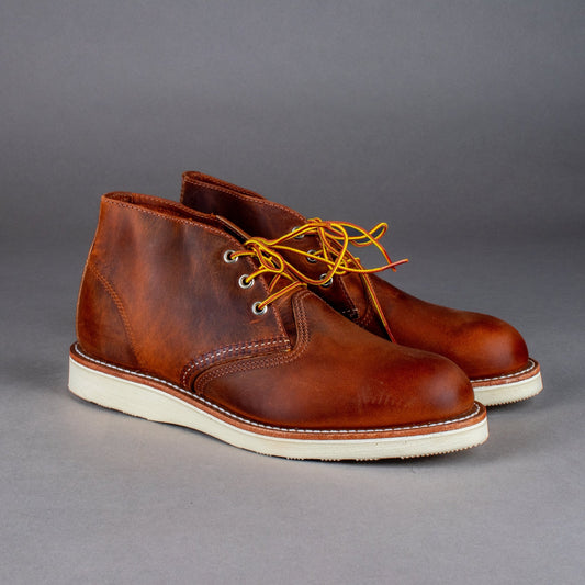 Red Wing ShoesWork Chukka 3137 Copper Rough & Tough Leather HerrenschuheSchuheBritish Parts Luzern