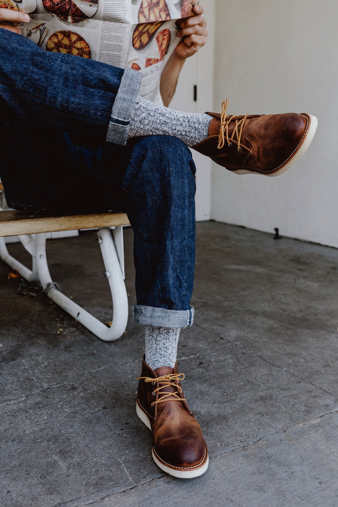 Red Wing ShoesWork Chukka 3137 Copper Rough & Tough Leather HerrenschuheSchuheBritish Parts Luzern