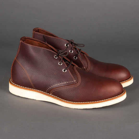 Red Wing ShoesWork Chukka 3141 Briar Oil Slick Leather HerrenschuheSchuheBritish Parts Luzern