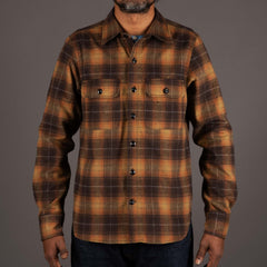 Rogue TerritoryField Shirt Sienna Brushed PlaidHemdBritish Parts Luzern