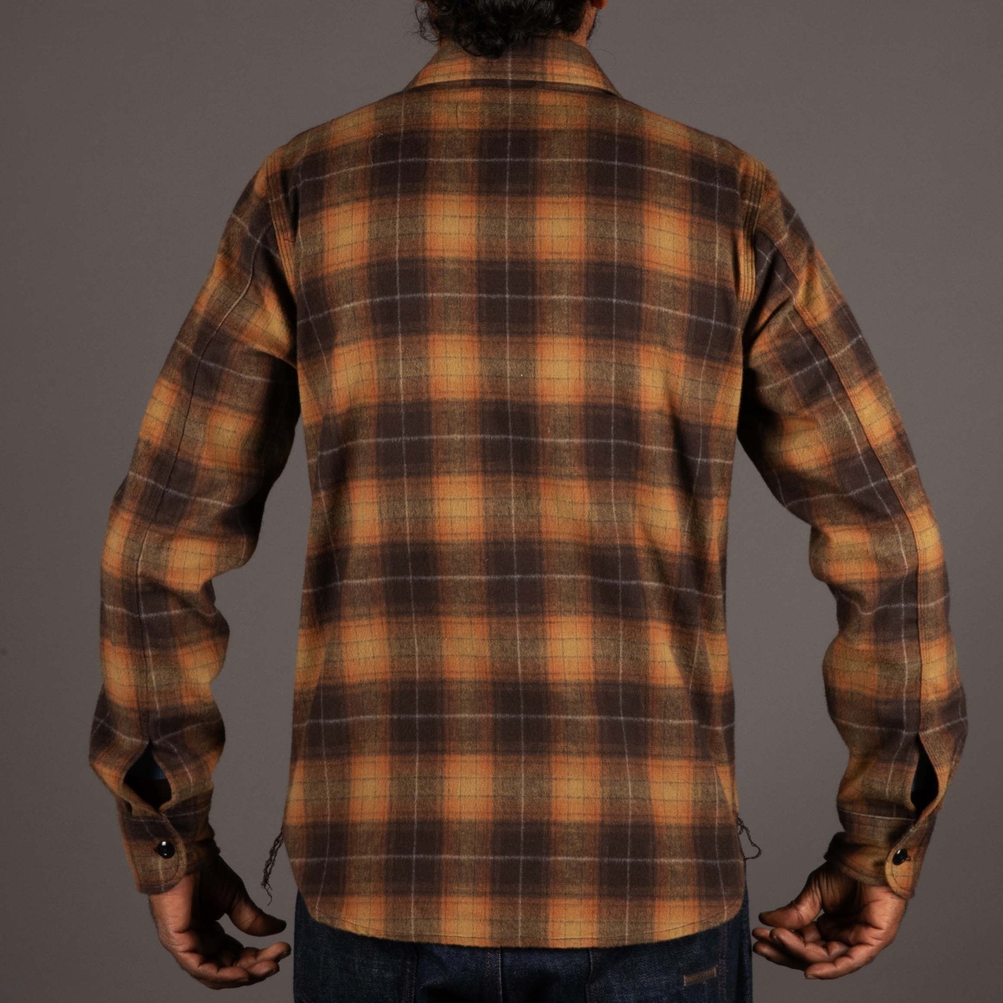 Rogue TerritoryField Shirt Sienna Brushed PlaidHemdBritish Parts Luzern