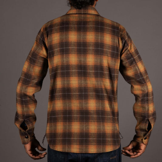 Rogue TerritoryField Shirt Sienna Brushed PlaidHemdBritish Parts Luzern