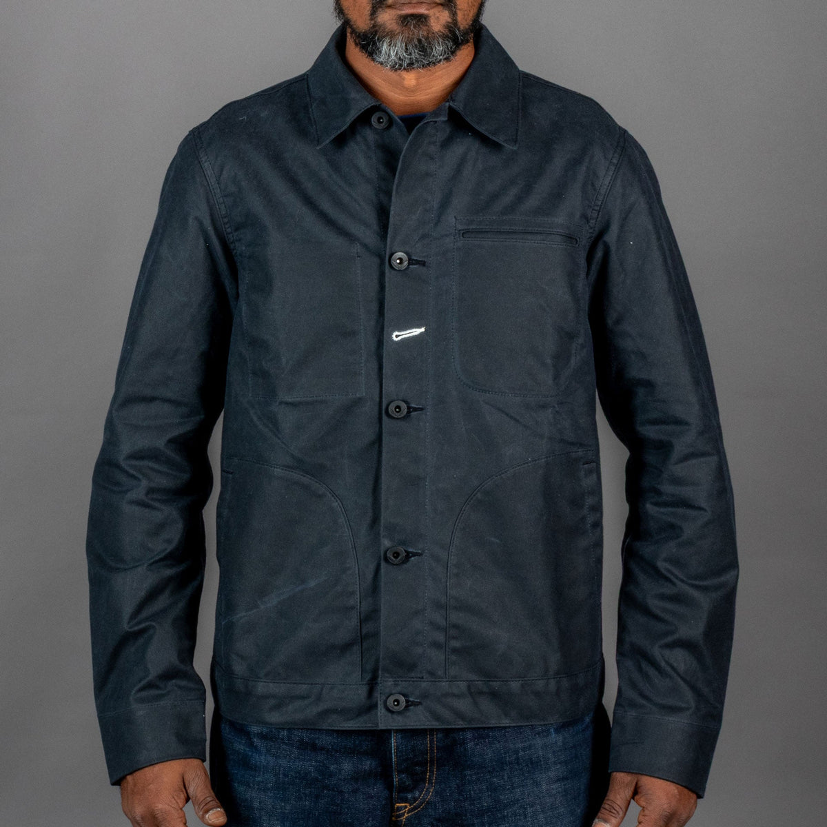Rogue TerritorySupply Jacket Black WaxedJackenBritish Parts Luzern