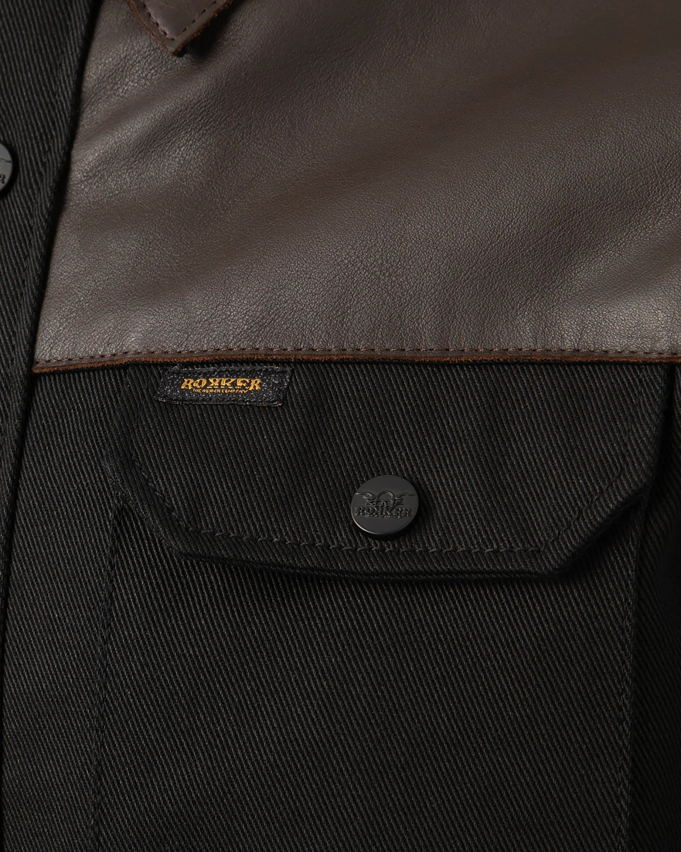 RokkerBozeman Rider Shirt BlackMotorradjackeBritish Parts Luzern