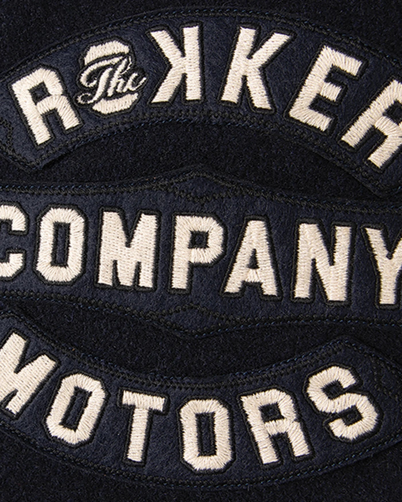 RokkerCollege Jacket Navy / Brown MotorradjackeMotorradjackeBritish Parts Luzern