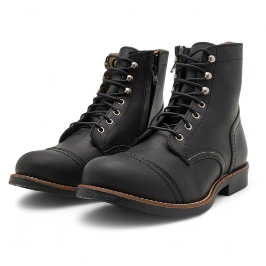 RokkerMoto Ranger Lady Motorradstiefel schwarzMotorradstiefelBritish Parts Luzern