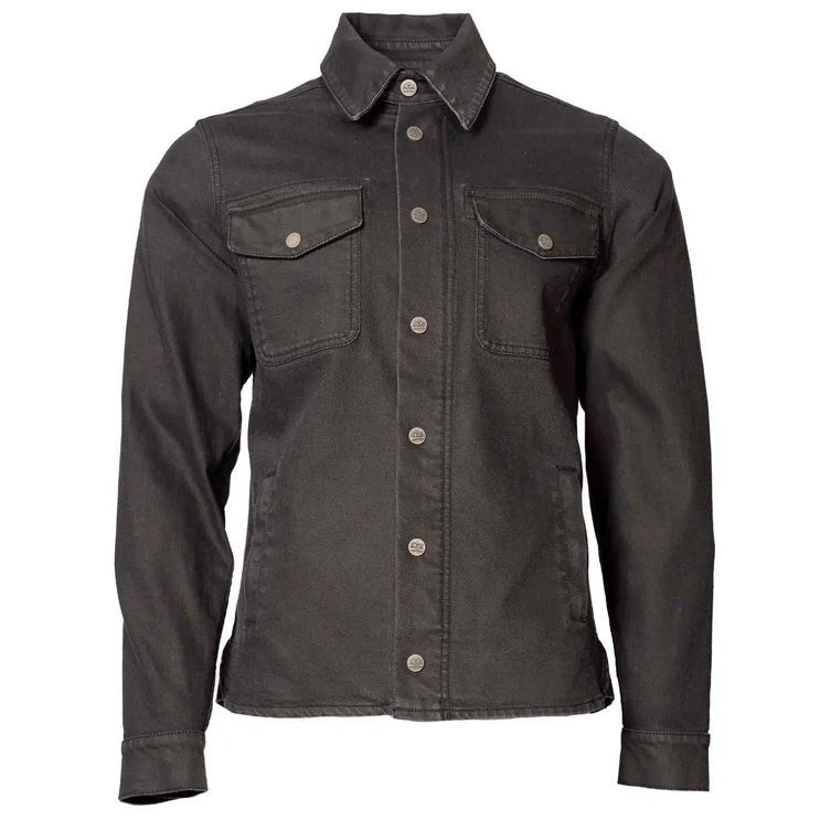 RokkerRider Shirt Light BlackMotorradjackeBritish Parts Luzern