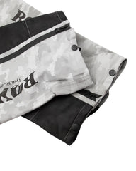 RokkerTRC Rain Set Camo Reflective Grey Motorcycle Jacket British Parts Lucerne