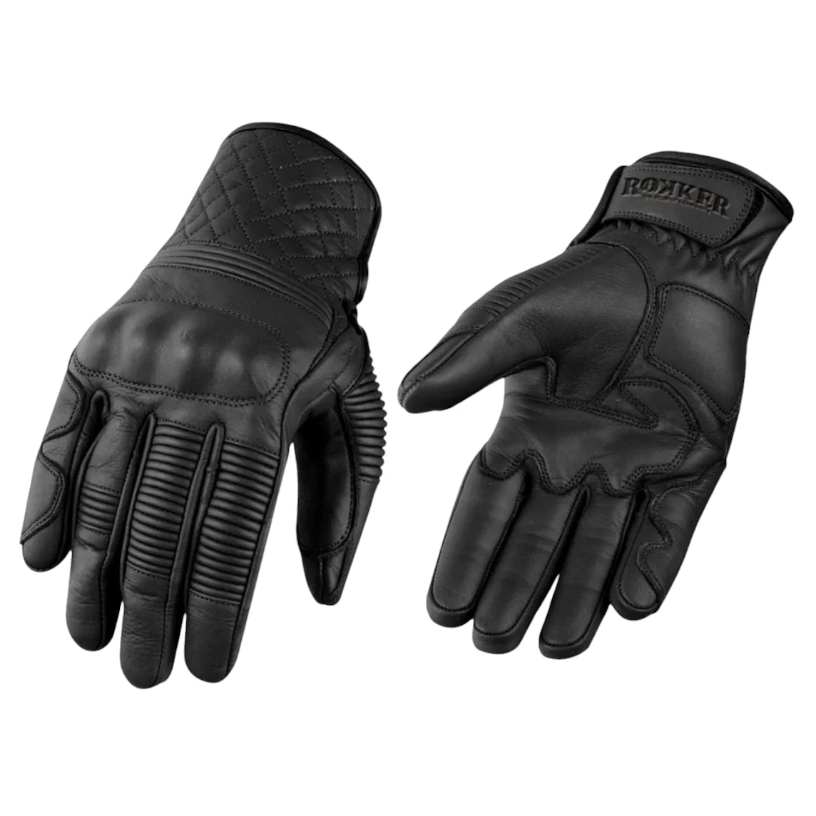 RokkerTucson Motorradhandschuhe schwarzHandschuheBritish Parts Luzern