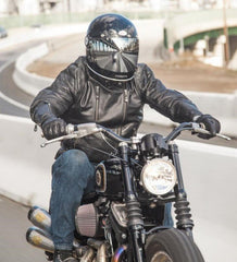 Roland Sands DesignClash CE Motorradlederjacke in schwarzMotorradjackeBritish Parts Luzern