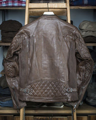 Roland Sands DesignClash CE Motorradlederjacke in TobaccoMotorradjackeBritish Parts Luzern