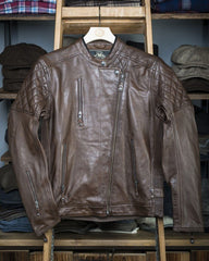 Roland Sands DesignClash CE Motorradlederjacke in TobaccoMotorradjackeBritish Parts Luzern