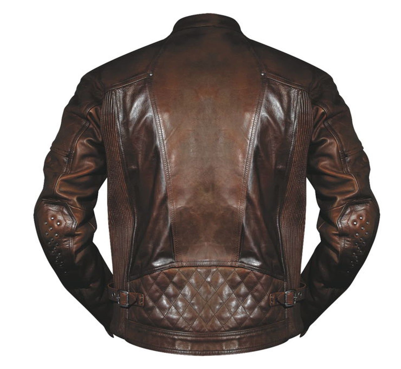 Roland Sands DesignClash CE Motorradlederjacke in TobaccoMotorradjackeBritish Parts Luzern