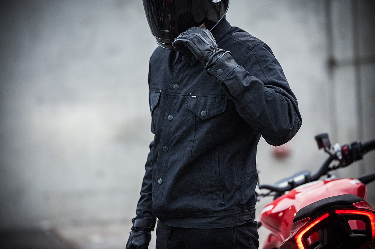 Roland Sands DesignDawson Motorradjacke schwarzMotorradjackeBritish Parts Luzern