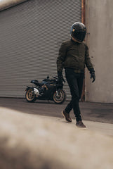 Roland Sands DesignPalomar Bomber Motorradjacke schwarzMotorradjackeBritish Parts Luzern