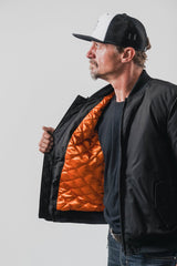 Roland Sands DesignPalomar Bomber Motorradjacke schwarzMotorradjackeBritish Parts Luzern