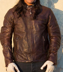 Roland Sands DesignRonin CE Motorradlederjacke in TobaccoMotorradjackeBritish Parts Luzern