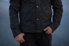 Roland Sands DesignTruman Motorradjacke schwarzMotorradjackeBritish Parts Luzern