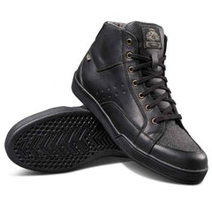 Fresno Motorradschuhe schwarz