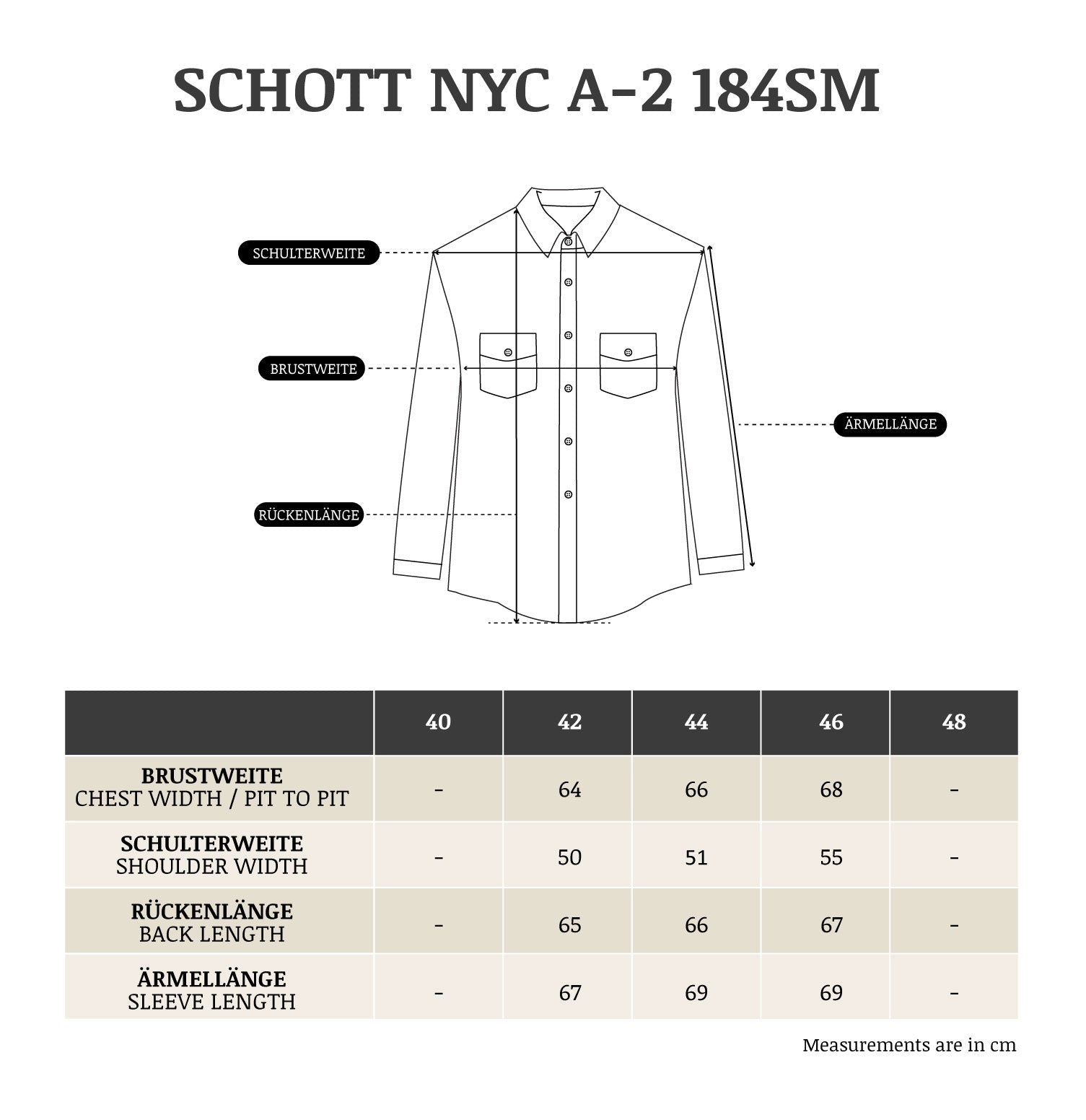 Veste d'aviateur Schott NYCA-2 en cuir marron foncéVeste en cuirBritish Parts Lucerne