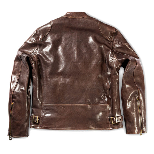 Shangri - La HeritageCafe Racer Motorradlederjacke braunJackenBritish Parts Luzern