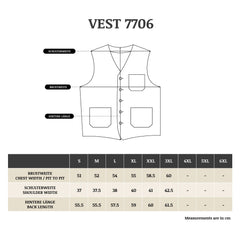 Vest 7706 CP503 Green