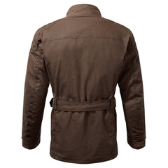 SpeedwearPulford Wax Cotton Motorradjacke in braunMotorradjackeBritish Parts Luzern