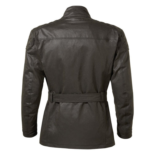 SpeedwearPulford Wax Cotton Motorradjacke in schwarzMotorradjackeBritish Parts Luzern