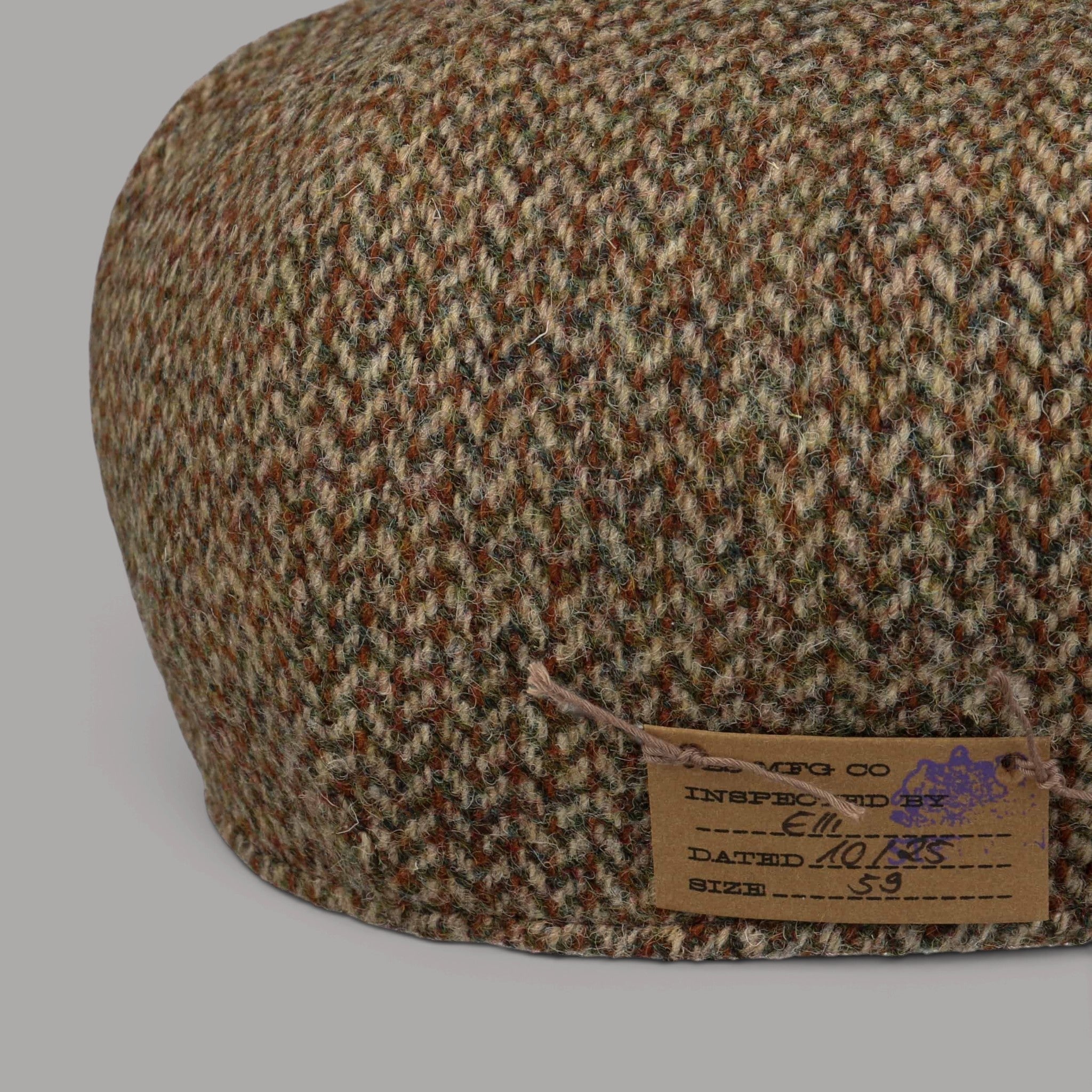 Stetson8-Panel Schiebermütze Harris TweedMützeBritish Parts Luzern