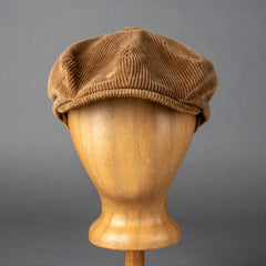 Stetson8 - Panel Schiebermütze Cord Garage Theme - AlmondMützeBritish Parts Luzern